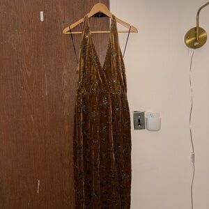 Zara Gold Sequin Dress